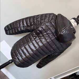 Pajar Black Puffer Jacket with Hood. New